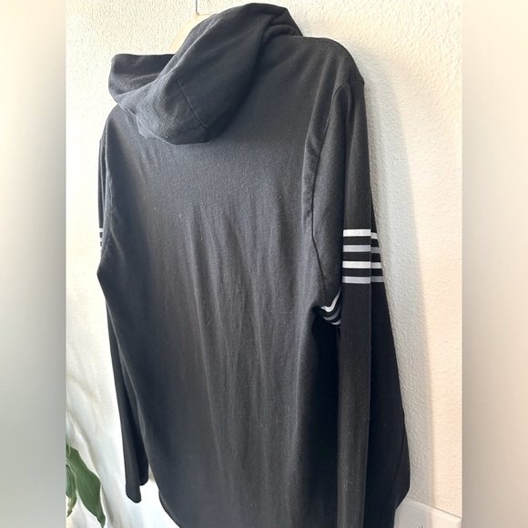 Hurley Black Men's Hooded Tee - Picture 5 of 10